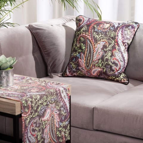 OBRUS ADINA 35 X 140 CM CZARNY EUROFIRANY OBRUS ADINA 35 X 140 CM CZARNY EUROFIRANY