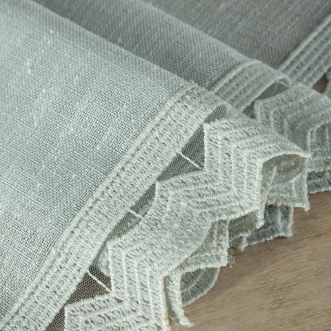 OBRUS DEKORACYJNY 35 X 180 CM MIĘTOWY EUROFIRANY OBRUS DEKORACYJNY 35 X 180 CM MIĘTOWY EUROFIRANY