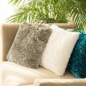 POSZEWKA SHAGGY 2 40 X 40 CM KREMOWY EUROFIRANY