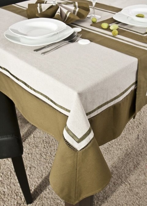 OBRUS 22 30 X 45 CM KREMOWY EUROFIRANY OBRUS 22 30 X 45 CM KREMOWY EUROFIRANY