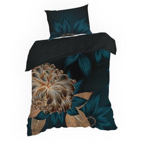 KOMPLET POŚCIELI SATYNOWEJ PREMIUM 6 160 X 200 CM CZARNY EUROFIRANY KOMPLET POŚCIELI SATYNOWEJ PREMIUM 6 160 X 200 CM CZARNY EUROFIRANY