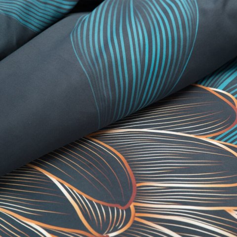KOMPLET POŚCIELI SATYNOWEJ PREMIUM 6 160 X 200 CM CZARNY EUROFIRANY KOMPLET POŚCIELI SATYNOWEJ PREMIUM 6 160 X 200 CM CZARNY EUROFIRANY