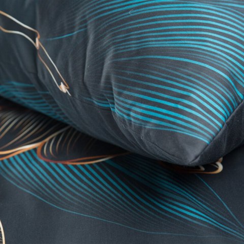 KOMPLET POŚCIELI SATYNOWEJ PREMIUM 6 160 X 200 CM CZARNY EUROFIRANY KOMPLET POŚCIELI SATYNOWEJ PREMIUM 6 160 X 200 CM CZARNY EUROFIRANY