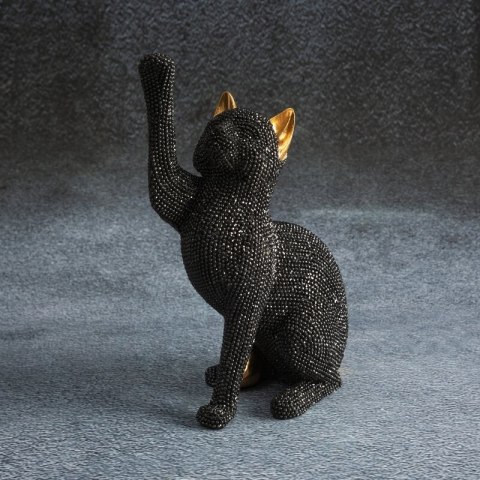 FIGURKA DEKORACYJNA ELDO 8 X 14 X 22 CM CZARNY EUROFIRANY FIGURKA DEKORACYJNA ELDO 8 X 14 X 22 CM CZARNY EUROFIRANY