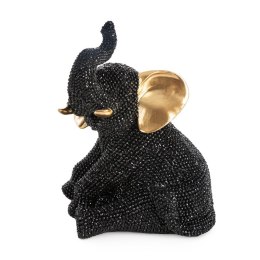 FIGURKA DEKORACYJNA ELDO 12 X 14 X 18 CM CZARNY EUROFIRANY