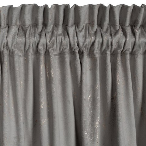 ZASŁONA GOTOWA NADIA NA TAŚMIE 140 X 300 CM SREBRNY EUROFIRANY ZASŁONA GOTOWA NADIA NA TAŚMIE 140 X 300 CM SREBRNY EUROFIRANY
