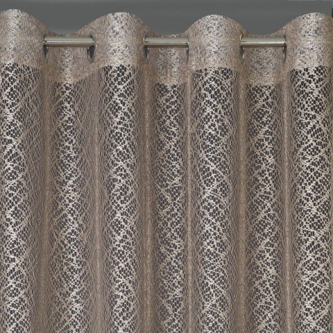 FIRANA GOTOWA AMANDA 140 X 250 CM BEŻOWY EUROFIRANY FIRANA GOTOWA AMANDA 140 X 250 CM BEŻOWY EUROFIRANY