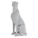 FIGURKA DEKORACYJNA ELDO 12 X 8 X 23 CM SREBRNY EUROFIRANY