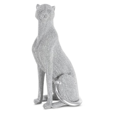 FIGURKA DEKORACYJNA ELDO 12 X 8 X 23 CM SREBRNY EUROFIRANY FIGURKA DEKORACYJNA ELDO 12 X 8 X 23 CM SREBRNY EUROFIRANY