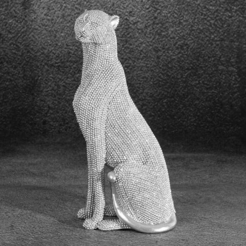 FIGURKA DEKORACYJNA ELDO 12 X 8 X 23 CM SREBRNY EUROFIRANY FIGURKA DEKORACYJNA ELDO 12 X 8 X 23 CM SREBRNY EUROFIRANY