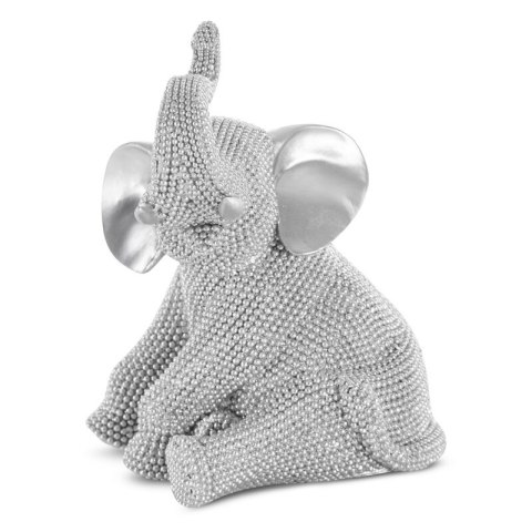 FIGURKA DEKORACYJNA ELDO 14 X 12 X 18 CM SREBRNY EUROFIRANY FIGURKA DEKORACYJNA ELDO 14 X 12 X 18 CM SREBRNY EUROFIRANY