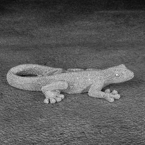 FIGURKA DEKORACYJNA ELDO 19 X 10 X 4 CM SREBRNY EUROFIRANY FIGURKA DEKORACYJNA ELDO 19 X 10 X 4 CM SREBRNY EUROFIRANY