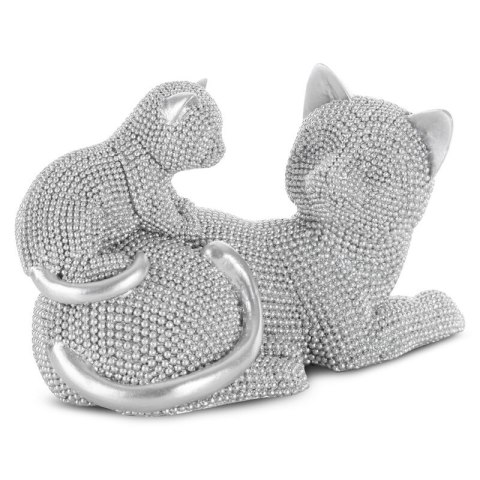 FIGURKA DEKORACYJNA ELDO 19 X 9 X 12 CM SREBRNY EUROFIRANY FIGURKA DEKORACYJNA ELDO 19 X 9 X 12 CM SREBRNY EUROFIRANY