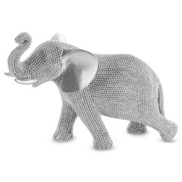 FIGURKA DEKORACYJNA ELDO 24 X 12 X 19 CM SREBRNY EUROFIRANY