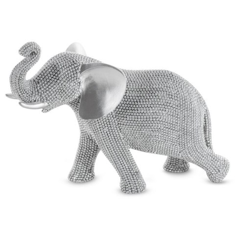 FIGURKA DEKORACYJNA ELDO 24 X 12 X 19 CM SREBRNY EUROFIRANY FIGURKA DEKORACYJNA ELDO 24 X 12 X 19 CM SREBRNY EUROFIRANY