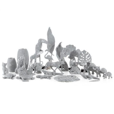FIGURKA DEKORACYJNA ELDO 24 X 12 X 19 CM SREBRNY EUROFIRANY FIGURKA DEKORACYJNA ELDO 24 X 12 X 19 CM SREBRNY EUROFIRANY