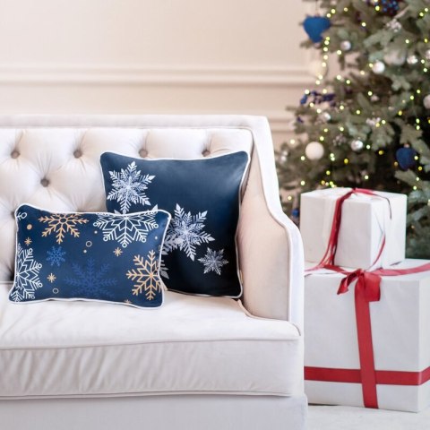 POSZEWKA ŚWIATECZNA CAROL04 30 X 45 CM GRANATOWY EUROFIRANY POSZEWKA ŚWIATECZNA CAROL04 30 X 45 CM GRANATOWY EUROFIRANY