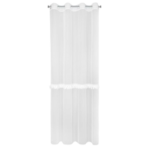 FIRANA GOTOWA SYLVI 140 X 260 CM BIAŁY EUROFIRANY FIRANA GOTOWA SYLVI 140 X 260 CM BIAŁY EUROFIRANY
