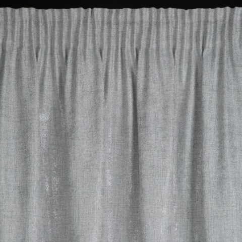 ZASŁONA GOTOWA BLANKA NA TAŚMIE 140 X 280 CM SREBRNY EUROFIRANY ZASŁONA GOTOWA BLANKA NA TAŚMIE 140 X 280 CM SREBRNY EUROFIRANY
