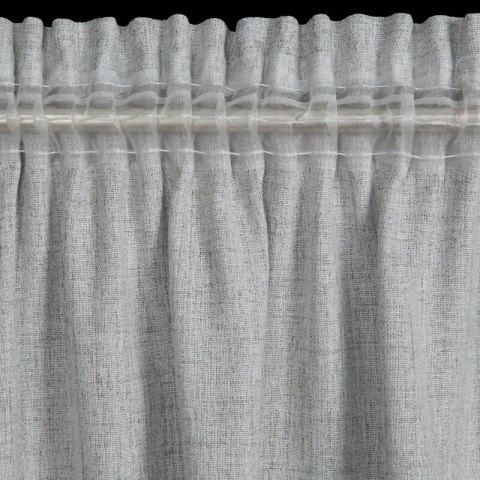 ZASŁONA GOTOWA BLANKA NA TAŚMIE 140 X 280 CM SREBRNY EUROFIRANY ZASŁONA GOTOWA BLANKA NA TAŚMIE 140 X 280 CM SREBRNY EUROFIRANY