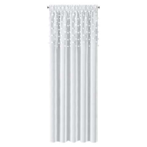 ZASŁONA GOTOWA D91 STELLA NA TAŚMIE 140 X 270 CM BIAŁY EUROFIRANY ZASŁONA GOTOWA D91 STELLA NA TAŚMIE 140 X 270 CM BIAŁY EUROFIRANY