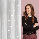 FIRANA GOTOWA WENDY 140 X 250 CM BIAŁY EUROFIRANY