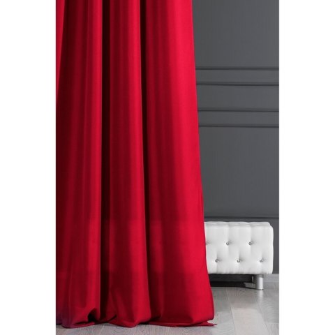 ZASŁONA GOTOWA D91 ADORE 140 X 250 CM CZERWONY EUROFIRANY ZASŁONA GOTOWA D91 ADORE 140 X 250 CM CZERWONY EUROFIRANY
