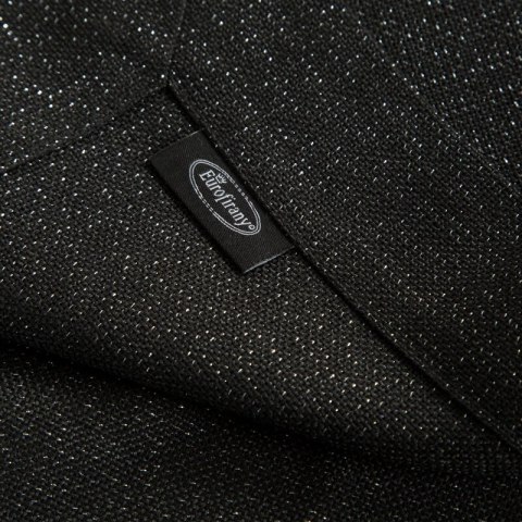 OBRUS STELLA 1 140 X 220 CM CZARNY EUROFIRANY OBRUS STELLA 1 140 X 220 CM CZARNY EUROFIRANY