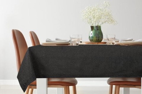 OBRUS STELLA 1 140 X 220 CM CZARNY EUROFIRANY OBRUS STELLA 1 140 X 220 CM CZARNY EUROFIRANY
