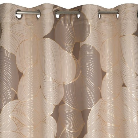 ZASŁONA GOTOWA FREZJA 140 X 250 CM BEŻOWY EUROFIRANY ZASŁONA GOTOWA FREZJA 140 X 250 CM BEŻOWY EUROFIRANY