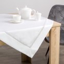 OBRUS ELIMA 40 X 180 CM BIAŁY EUROFIRANY