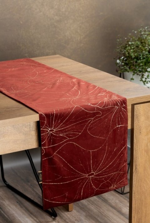 OBRUS BLINK 18 35 X 140 CM CEGLASTY EUROFIRANY OBRUS BLINK 18 35 X 140 CM CEGLASTY EUROFIRANY