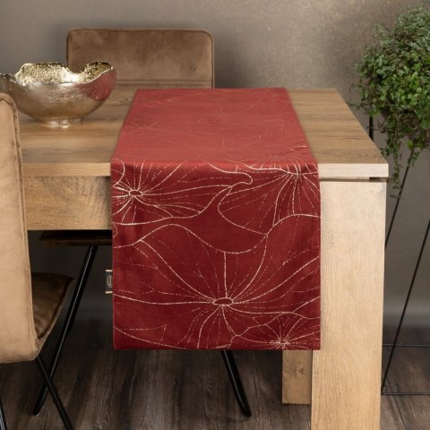 OBRUS BLINK 18 35 X 140 CM CEGLASTY EUROFIRANY OBRUS BLINK 18 35 X 140 CM CEGLASTY EUROFIRANY