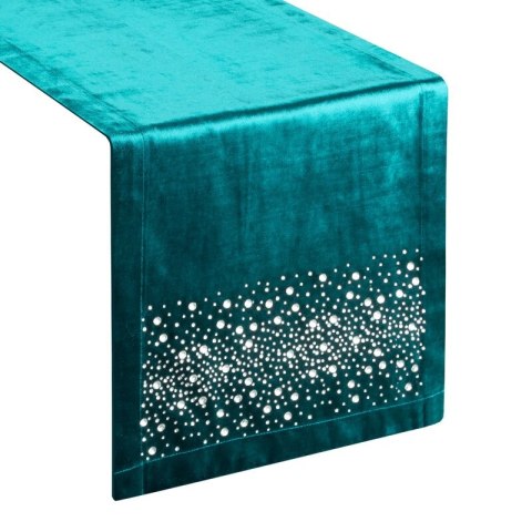 OBRUS ROYAL 2 35 X 140 CM CIEMNOTURKUSOWY EUROFIRANY OBRUS ROYAL 2 35 X 140 CM CIEMNOTURKUSOWY EUROFIRANY
