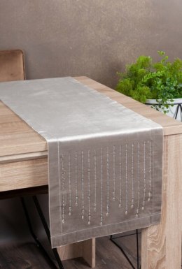 OBRUS ROYAL 3 35 X 140 CM BEŻOWY EUROFIRANY