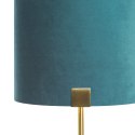 LAMPA DEKORACYJNA EZRA (04) O 27 X 46 CM TURKUSOWY EUROFIRANY