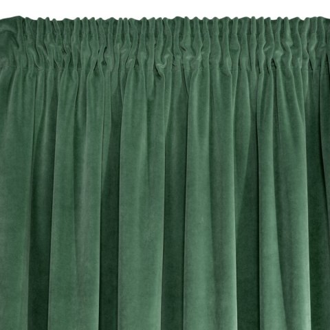 ZASŁONA GOTOWA KRISTI NA TAŚMIE 140 X 270 CM CIEMNOZIELONY EUROFIRANY ZASŁONA GOTOWA KRISTI NA TAŚMIE 140 X 270 CM CIEMNOZIELONY EUROFIRANY