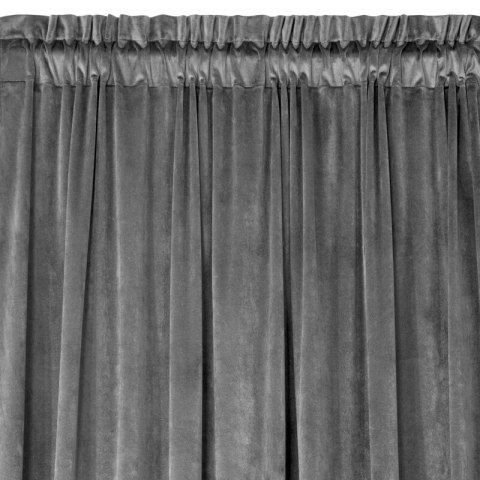 ZASŁONA GOTOWA MELANIE NA TAŚMIE 140 X 270 CM STALOWY EUROFIRANY ZASŁONA GOTOWA MELANIE NA TAŚMIE 140 X 270 CM STALOWY EUROFIRANY