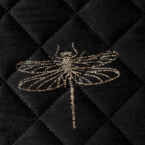 NARZUTA LORI 220 X 240 CM CZARNY EUROFIRANY NARZUTA LORI 220 X 240 CM CZARNY EUROFIRANY