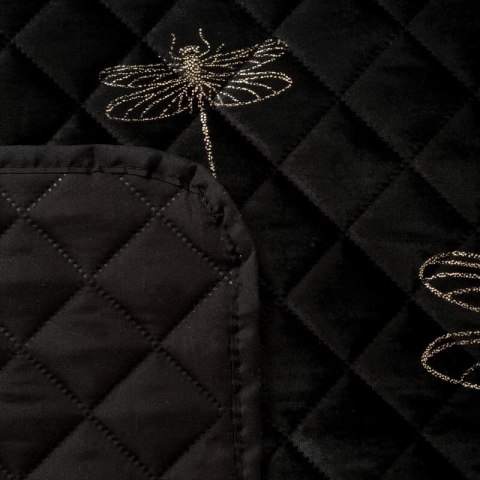 NARZUTA LORI 220 X 240 CM CZARNY EUROFIRANY NARZUTA LORI 220 X 240 CM CZARNY EUROFIRANY