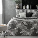 KOMPLET POŚCIELI SATYNOWEJ NIKA 01 160 X 200 CM CZARNY EUROFIRANY