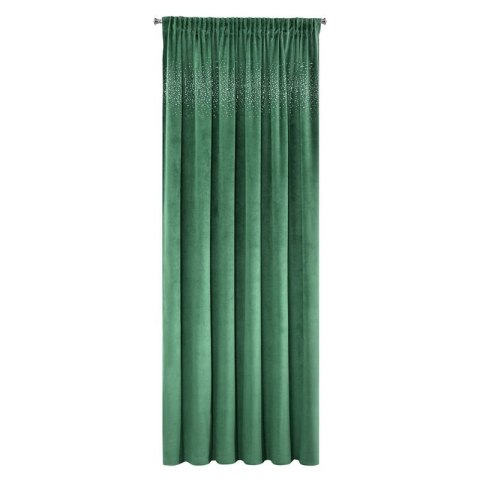 ZASŁONA GOTOWA AURORA NA TAŚMIE 140 X 270 CM CIEMNOZIELONY EUROFIRANY ZASŁONA GOTOWA AURORA NA TAŚMIE 140 X 270 CM CIEMNOZIELONY EUROFIRANY